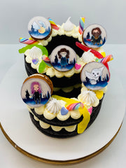 Load image into Gallery viewer, Number and Letter Cakes