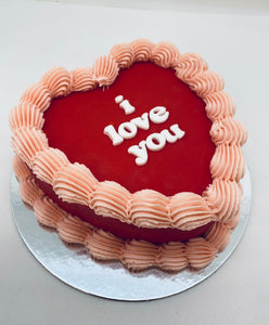 Heart cake