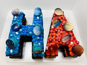 Number and Letter Cakes